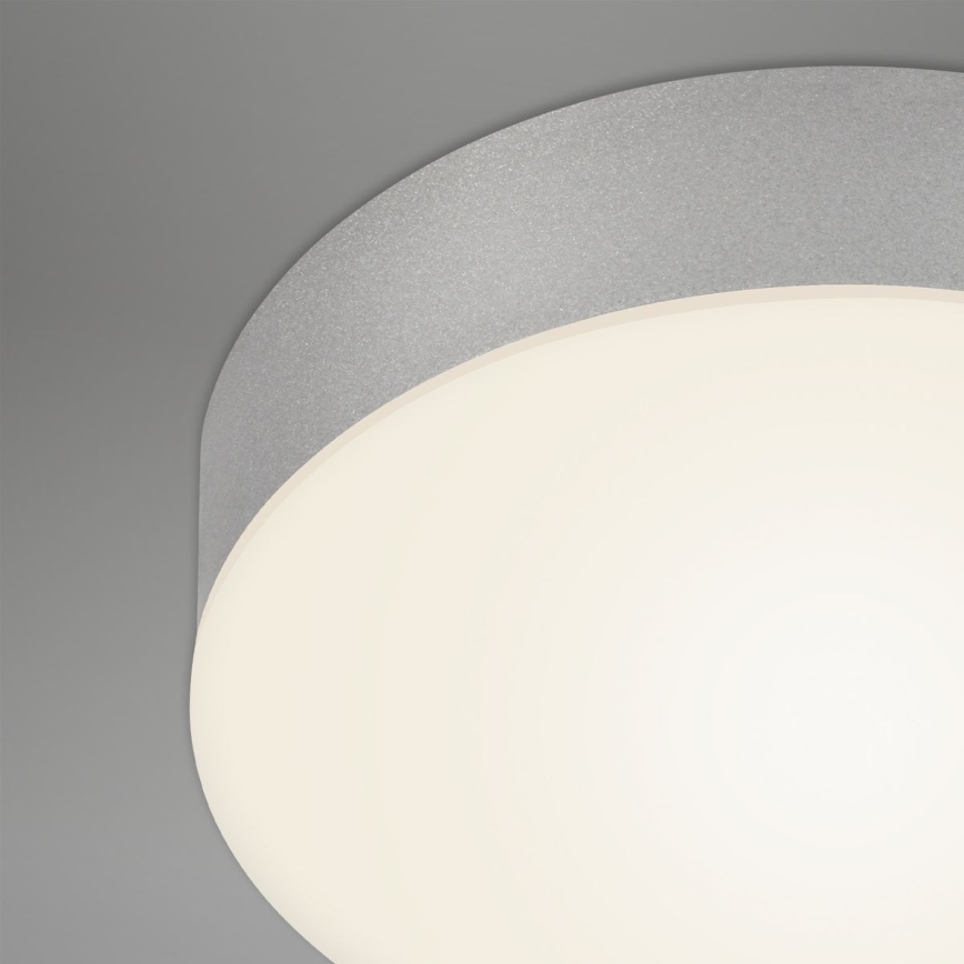 Briloner 7066-014 - LED Plafonjera FLAME LED/21W/230V 3000K srebrno pr. 28,7 cm