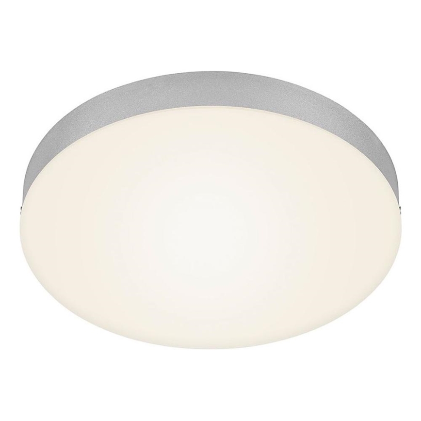 Briloner 7066-014 - LED Plafonjera FLAME LED/21W/230V 3000K srebrno pr. 28,7 cm