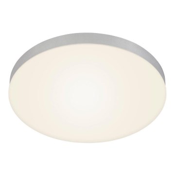 Briloner 7068-014 - LED Plafonjera FLAME LED/24,5W/230V 3000K pr. 38 cm srebrno
