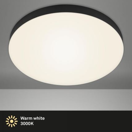 Briloner 7068-015 - LED Plafonjera FLAME LED/24,5W/230V 3000K crno