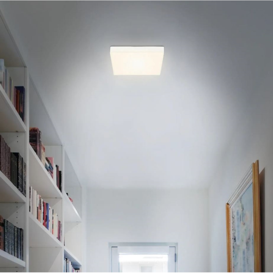 Briloner 7070-016 - LED Plafonjera FLAME LED/16W/230V bela