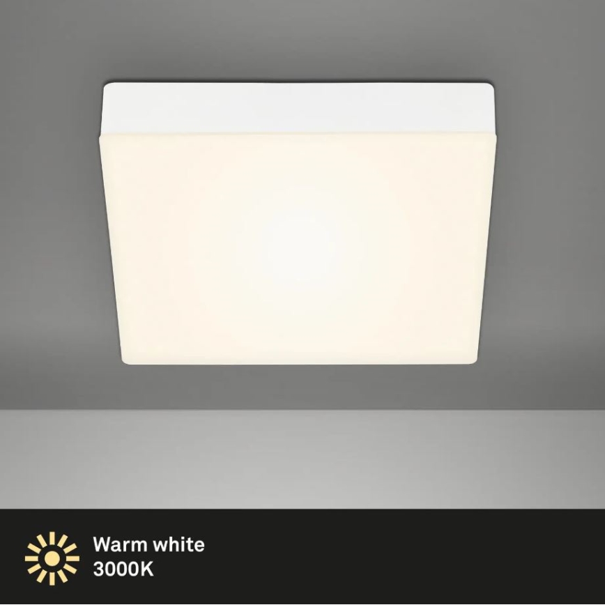 Briloner 7070-016 - LED Plafonjera FLAME LED/16W/230V bela