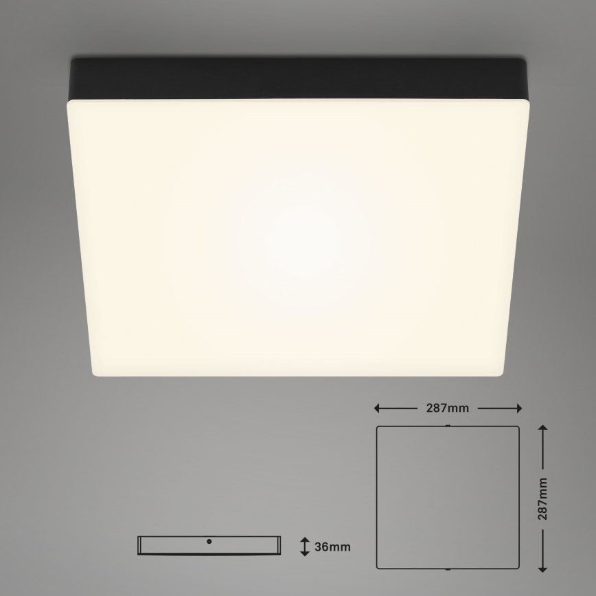 Briloner 7071015 - LED Plafonjera FLAME LED/21W/230V crno
