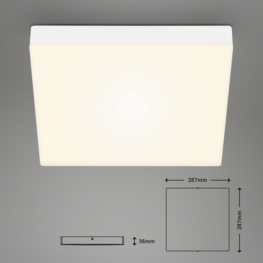 Briloner 7071016 - LED Plafonjera FLAME LED/21W/230V bela