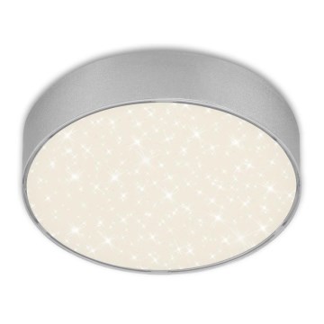 Briloner 7072-414 - LED Plafonjera STAR SKY LED/11W/230V 4000K pr. 15 cm srebrno