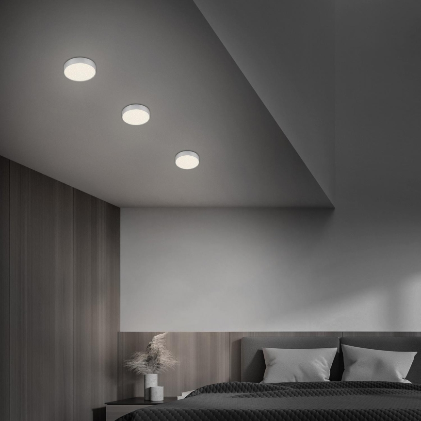 Briloner 7072-414 - LED Plafonjera STAR SKY LED/11W/230V 4000K pr. 15 cm srebrno