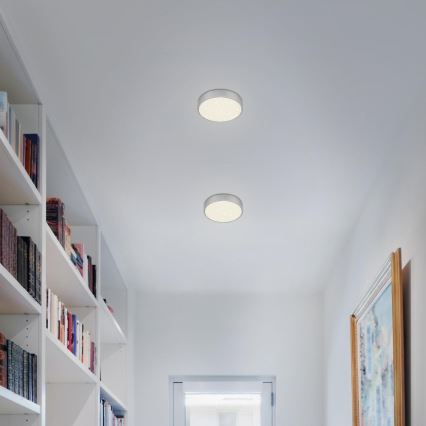 Briloner 7072-414 - LED Plafonjera STAR SKY LED/11W/230V 4000K pr. 15 cm srebrno