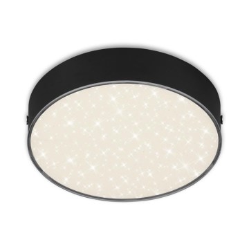 Briloner 7072-415 - LED Plafonjera STAR SKY LED/11W/230V 4000K pr. 15 cm crno
