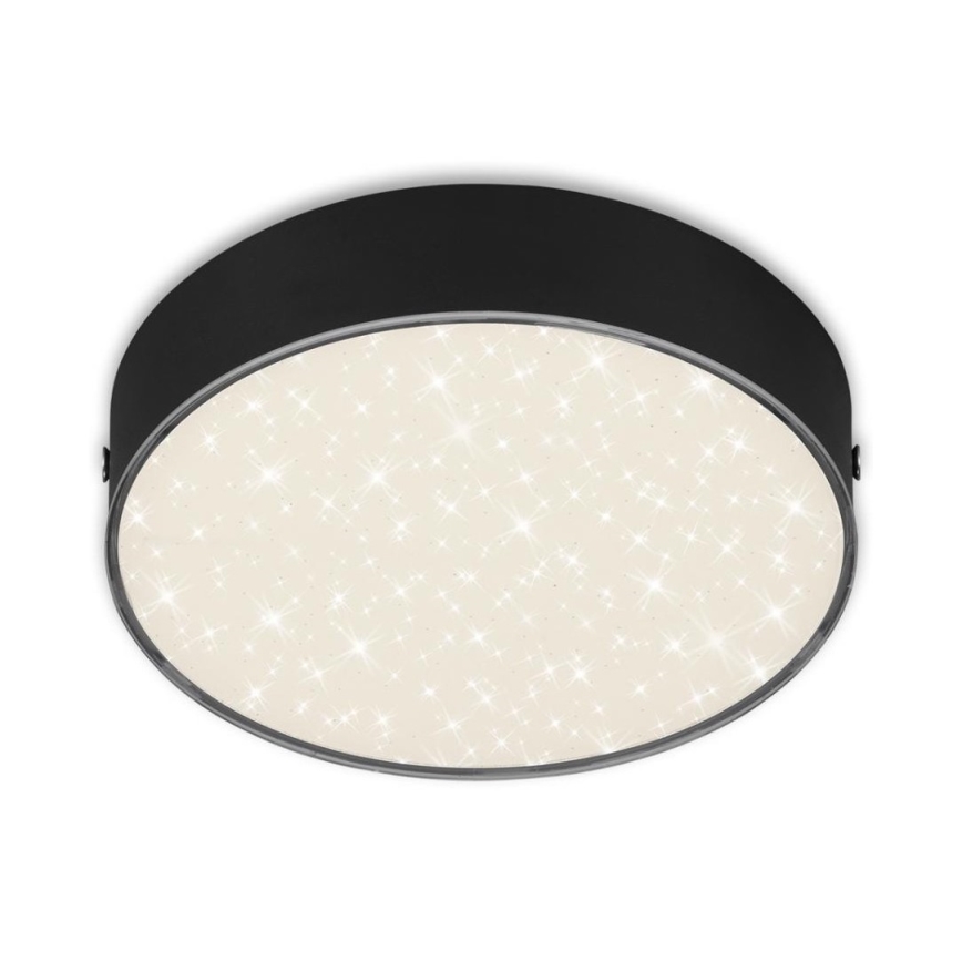 Briloner 7072-415 - LED Plafonjera STAR SKY LED/11W/230V 4000K pr. 15 cm crno