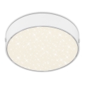 Briloner 7072-416 - LED Plafonjera STAR SKY LED/11W/230V 4000K pr. 15 cm bela