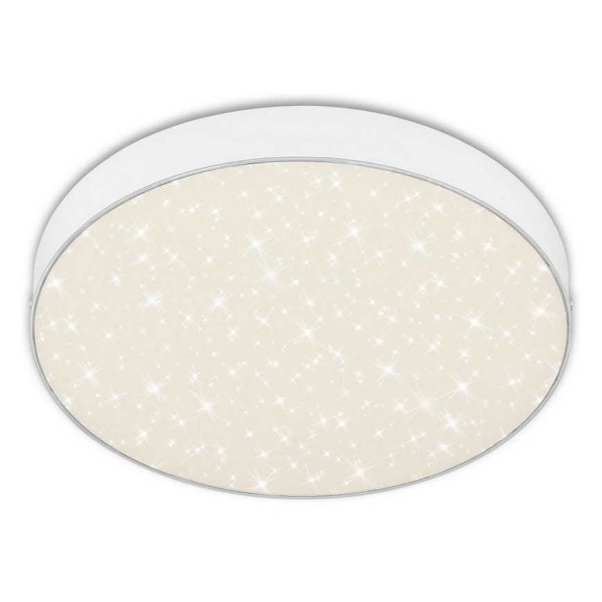 Briloner 7074-416 - LED Plafonjera STAR SKY LED/21W/230V 4000K pr. 28 cm bela