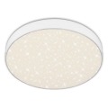 Briloner 7074-416 - LED stropna svetiljka STAR SKY LED/21W/230V 4000K Ø 28 cm bela