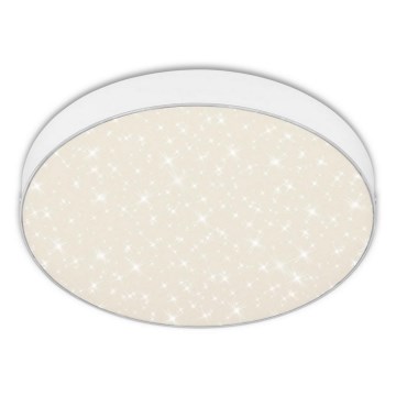 Briloner 7074-416 - LED stropna svetiljka STAR SKY LED/21W/230V 4000K Ø 28 cm bela