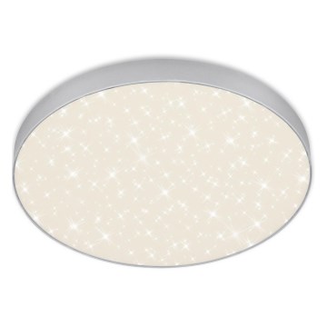 Briloner 7075-414 - LED Plafonjera STAR SKY LED/24,5W/230V 4000K pr. 38 cm srebrno