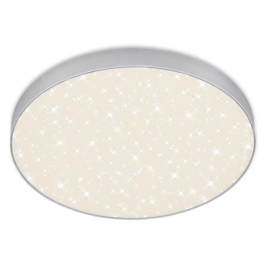 Briloner 7075-414 - LED Plafonjera STAR SKY LED/24,5W/230V 4000K pr. 38 cm srebrno