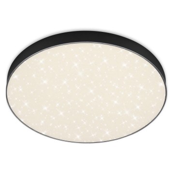 Briloner 7075-415 - LED Plafonjera STAR SKY LED/24,5W/230V 4000K pr. 38 cm crno