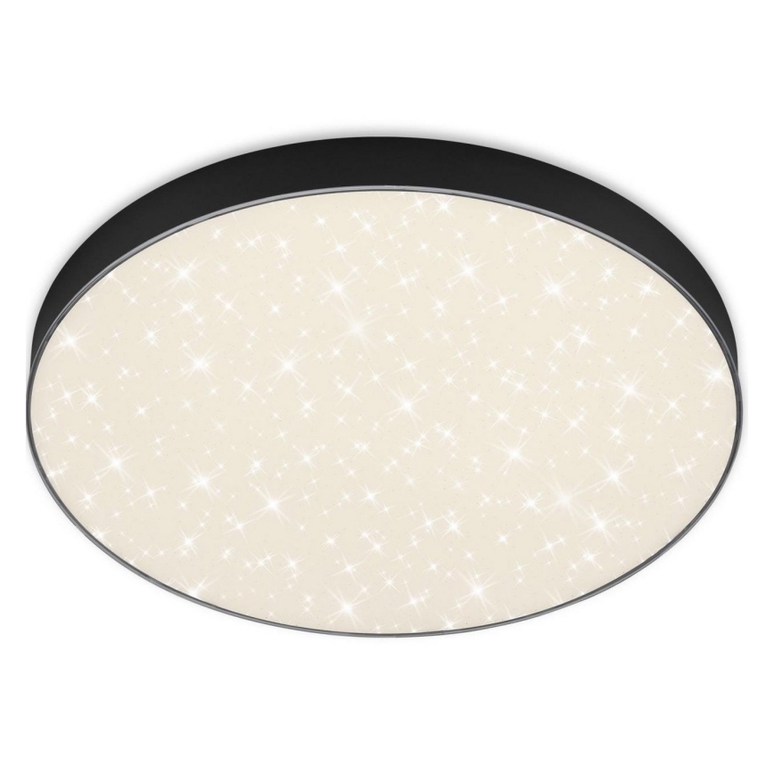 Briloner 7075-415 - LED Plafonjera STAR SKY LED/24,5W/230V 4000K pr. 38 cm crno
