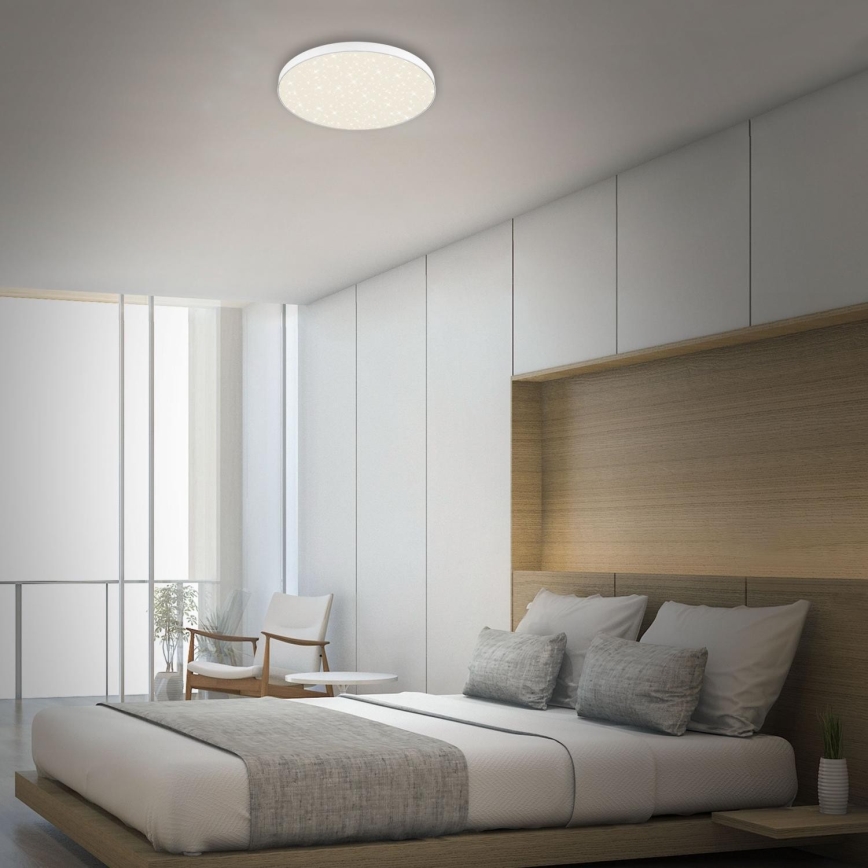 Briloner 7075-416 - LED Plafonjera STAR SKY LED/24,5W/230V 4000K pr. 38 cm bela