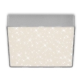 Briloner 7076-414 - LED plafonsko svetlo STAR SKY LED/11W/230V 4000K 15x15 cm srebrno