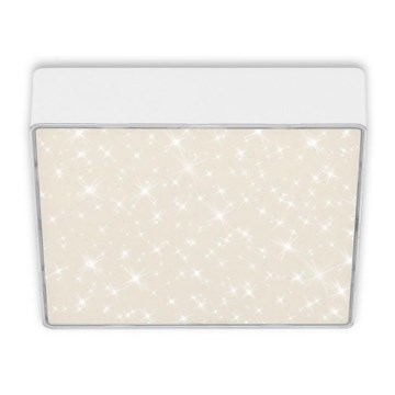 Briloner 7076-416 - LED Plafonjera STAR SKY LED/11W/230V 4000K 15x15 cm bela