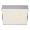 Briloner 7077-414 - LED Plafonjera STAR SKY LED/16W/230V 4000K 21x21 cm srebrno