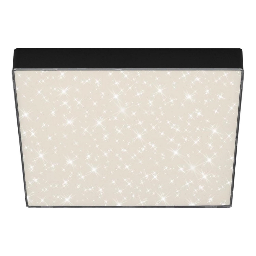 Briloner 7078-415 - LED Plafonjera STAR SKY LED/21W/230V 4000K 28x28 cm crno