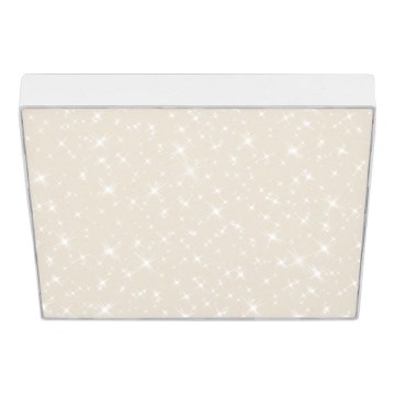 Briloner 7078-416 - LED Plafonjera STAR SKY LED/21W/230V 4000K 28x28 cm bela
