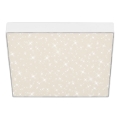 Briloner 7078-416 - LED stropno svetlo STAR SKY LED/21W/230V 4000K 28x28 cm bela