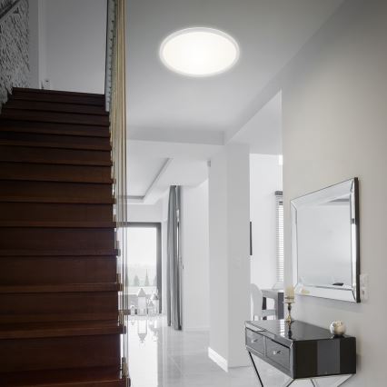 Briloner 7080-016 - LED Prigušiva plafonjera SLIM LED/22W/230V 2700-6500K + Daljinski upravljač