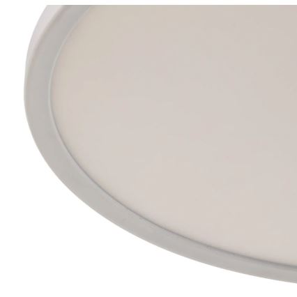 Briloner 7094-416 - LED RGBW prigušiva stropna svetiljka SLIM LED/22W/230V + daljinski upravljač