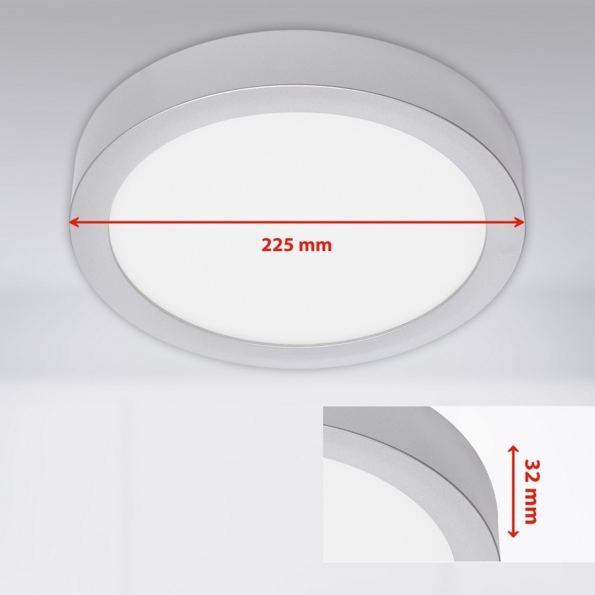 Briloner 7117-014 - LED Plafonjera FIRE LED/16,5W/230V 3000K