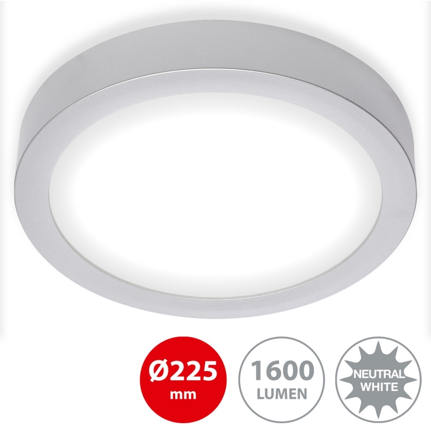 Briloner 7117-414 - LED Plafonjera FIRE LED/16,5W/230V 4000K