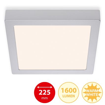 Briloner 7118-014 - LED Plafonjera FIRE LED/16,5W/230V 3000K