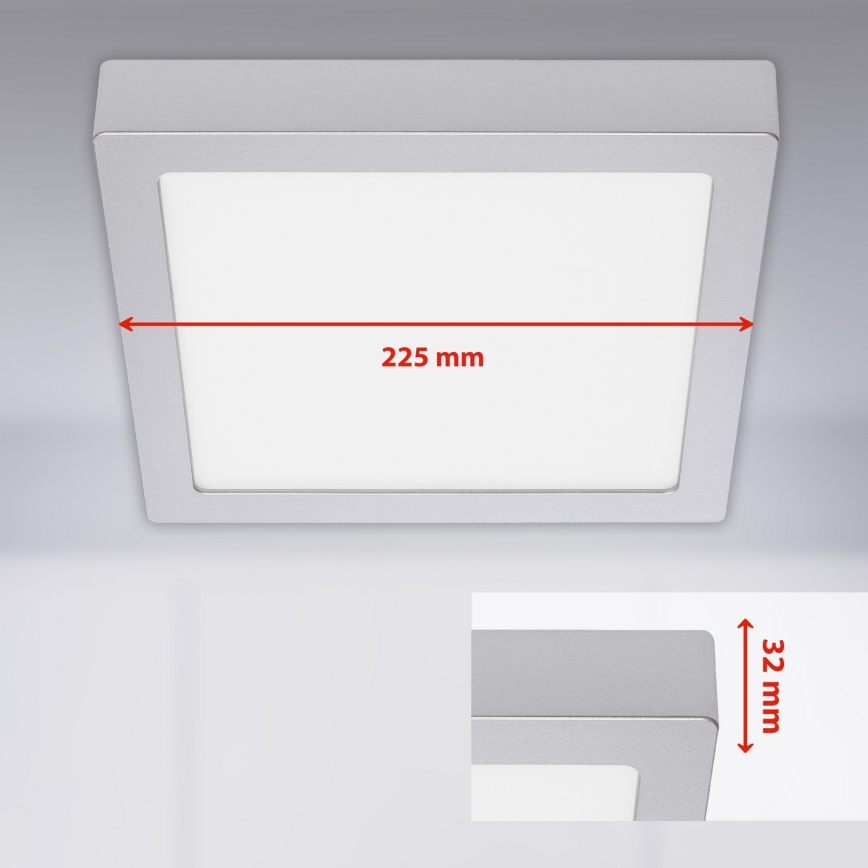 Briloner 7118-014 - LED Plafonjera FIRE LED/16,5W/230V 3000K
