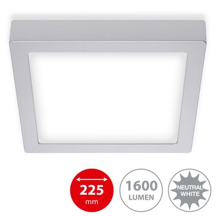 Briloner 7118-414 - LED Plafonjera FIRE LED/16,5W/230V 4000K