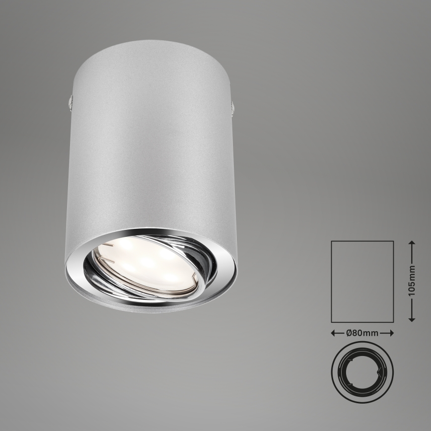 Briloner 7119-014 - LED Reflektorska lampa TUBE 1xGU10/5W/230V okrugli
