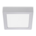 Briloner 7123-414 - LED Plafonjera FIRE LED/12W/230V srebrno