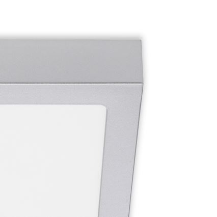 Briloner 7123-414 - LED Plafonjera FIRE LED/12W/230V srebrno