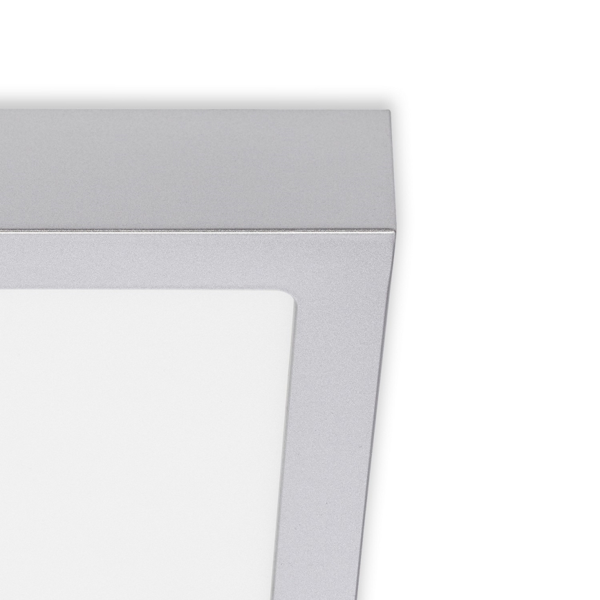 Briloner 7123-414 - LED Plafonjera FIRE LED/12W/230V srebrno