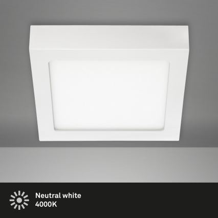 Briloner 7123-416 - LED Plafonjera FIRE LED/12W/230V bela