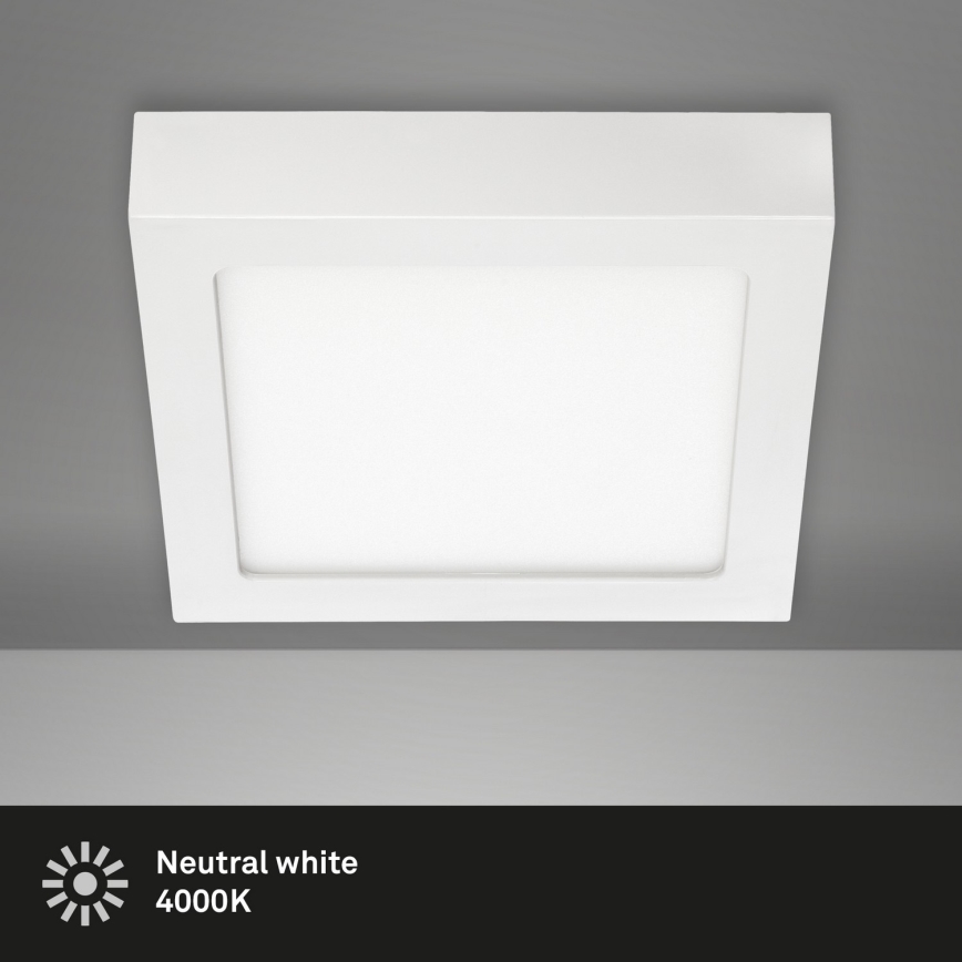 Briloner 7123-416 - LED Plafonjera FIRE LED/12W/230V bela