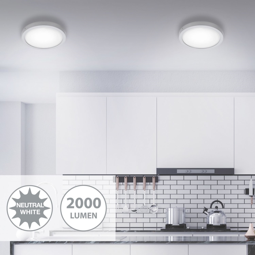 Briloner 7141-414 - LED Plafonjera FIRE LED/21W/230V 4000K