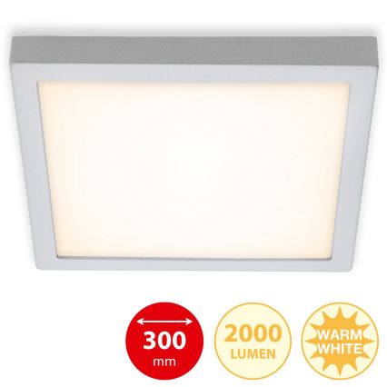 Briloner 7142-014 - LED Plafonjera FIRE LED/21W/230V 3000K