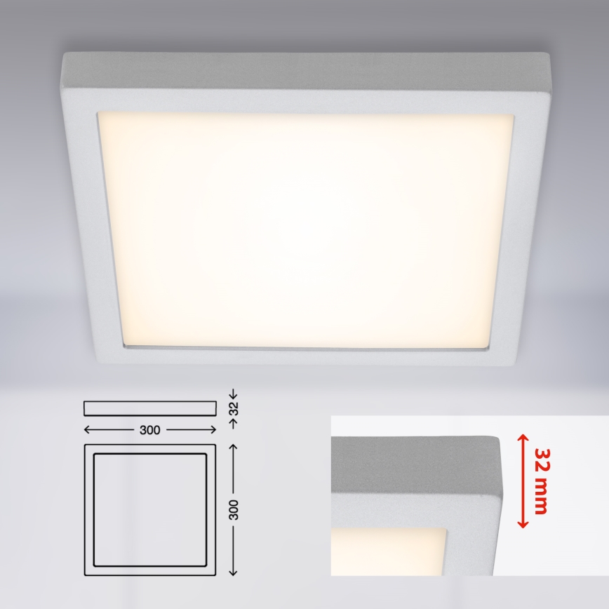 Briloner 7142-014 - LED Plafonjera FIRE LED/21W/230V 3000K