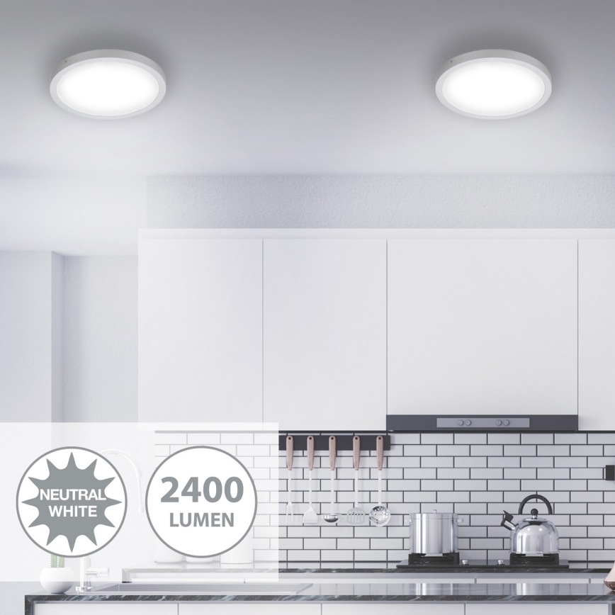 Briloner 7143-414 - LED Plafonjera FIRE LED/24,5W/230V 4000K