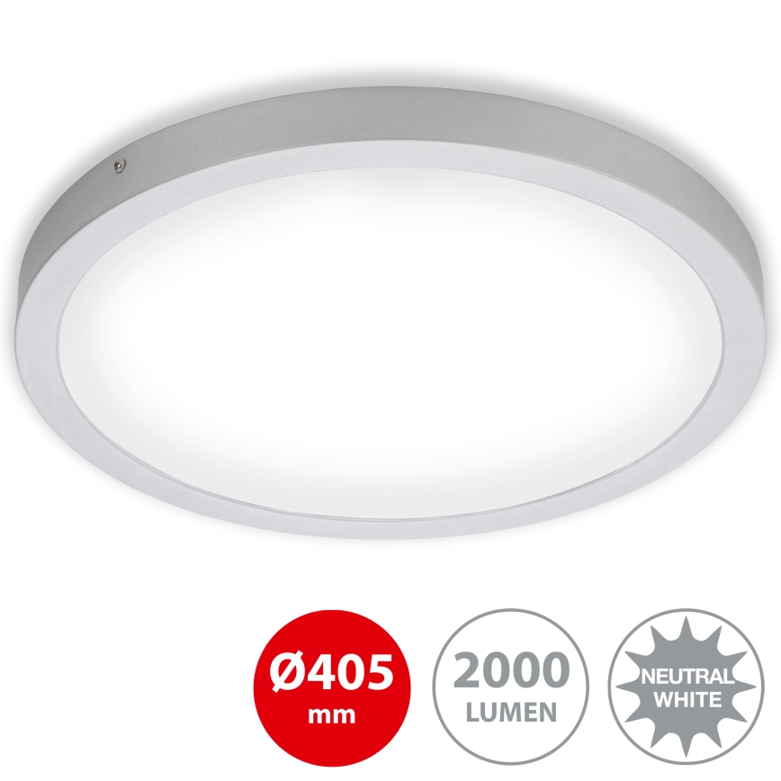 Briloner 7143-414 - LED Plafonjera FIRE LED/24,5W/230V 4000K