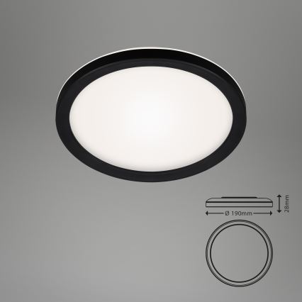 Briloner 7150-415 - LED Plafonjera SLIM LED/12W/230V pr. 19 cm