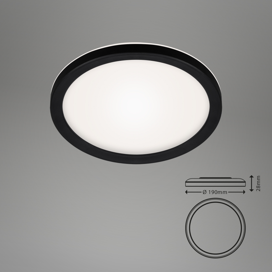 Briloner 7150-415 - LED Plafonjera SLIM LED/12W/230V pr. 19 cm