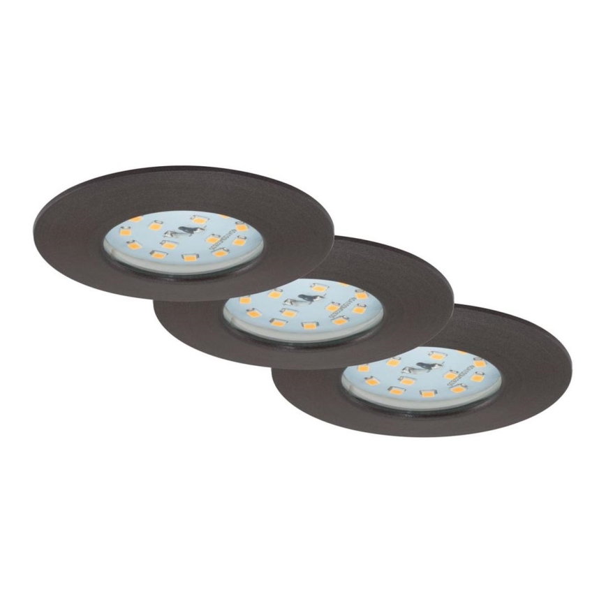 Briloner 7204-031 - Set 3x LED Ugradbena lampa za kupatilo ATTACH LED/5W/230V IP44