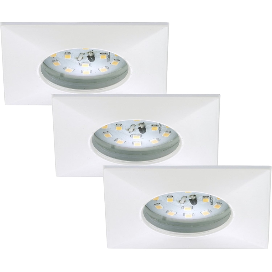 Briloner 7205-036 - Set 3x LED Ugradbena lampa za kupatilo ATTACH LED/5W/230V IP44 bela